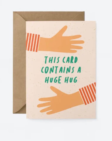 This Card Contains A Hug