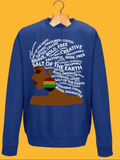 HER CROWNING GLORY SWEATSHIRT - MAKEMEAVAILABLE.COM