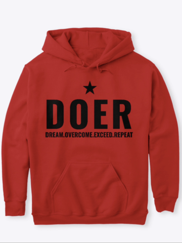 DOER STAR HOODIE - MAKEMEAVAILABLE.COM