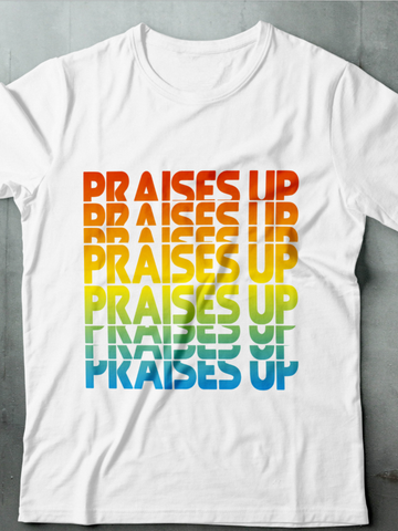 KIDS PRAISES UP TEE - MAKEMEAVAILABLE.COM